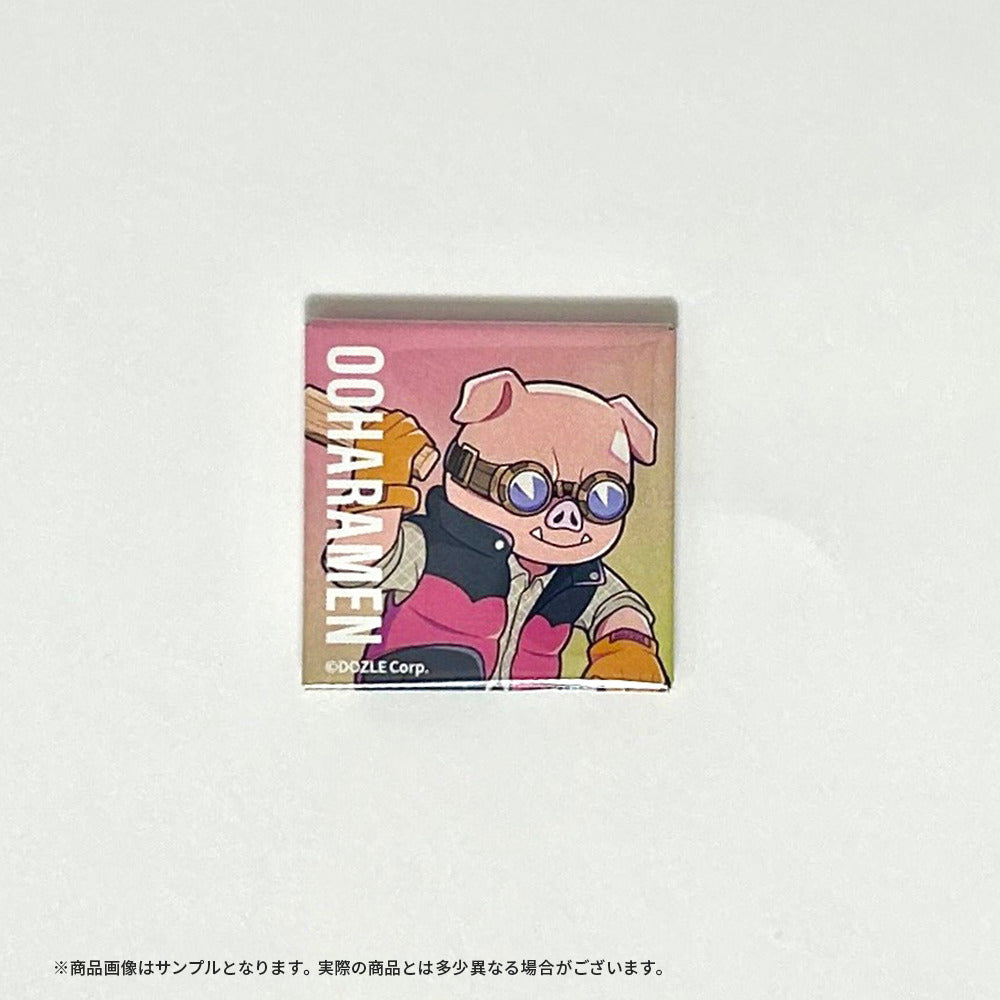 キャンプドズル社 缶マグネット おおはらMEN – ドズル社ストア