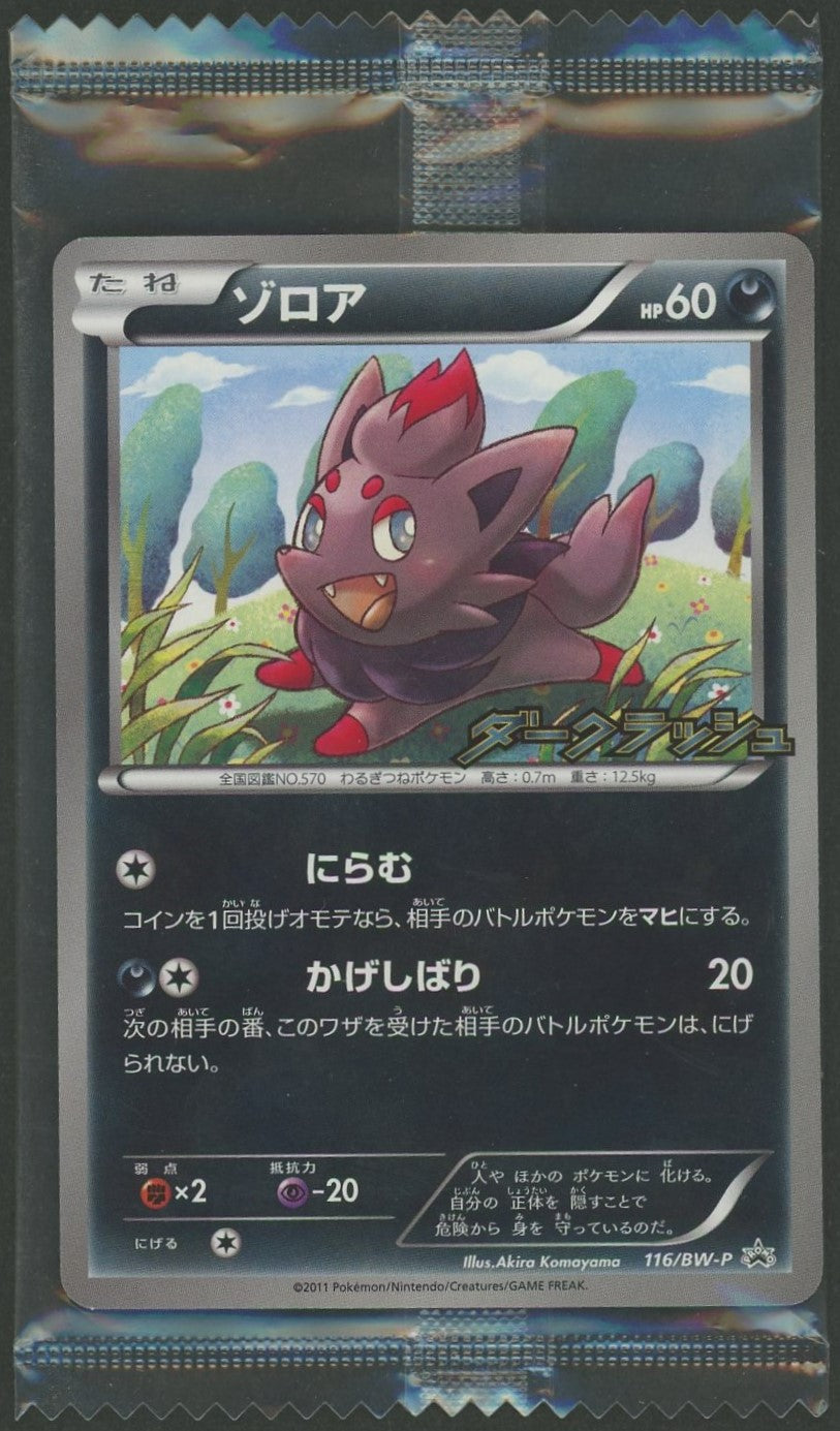 未開封プロモ】 ゾロア 116/BW-P – 晴れる屋2