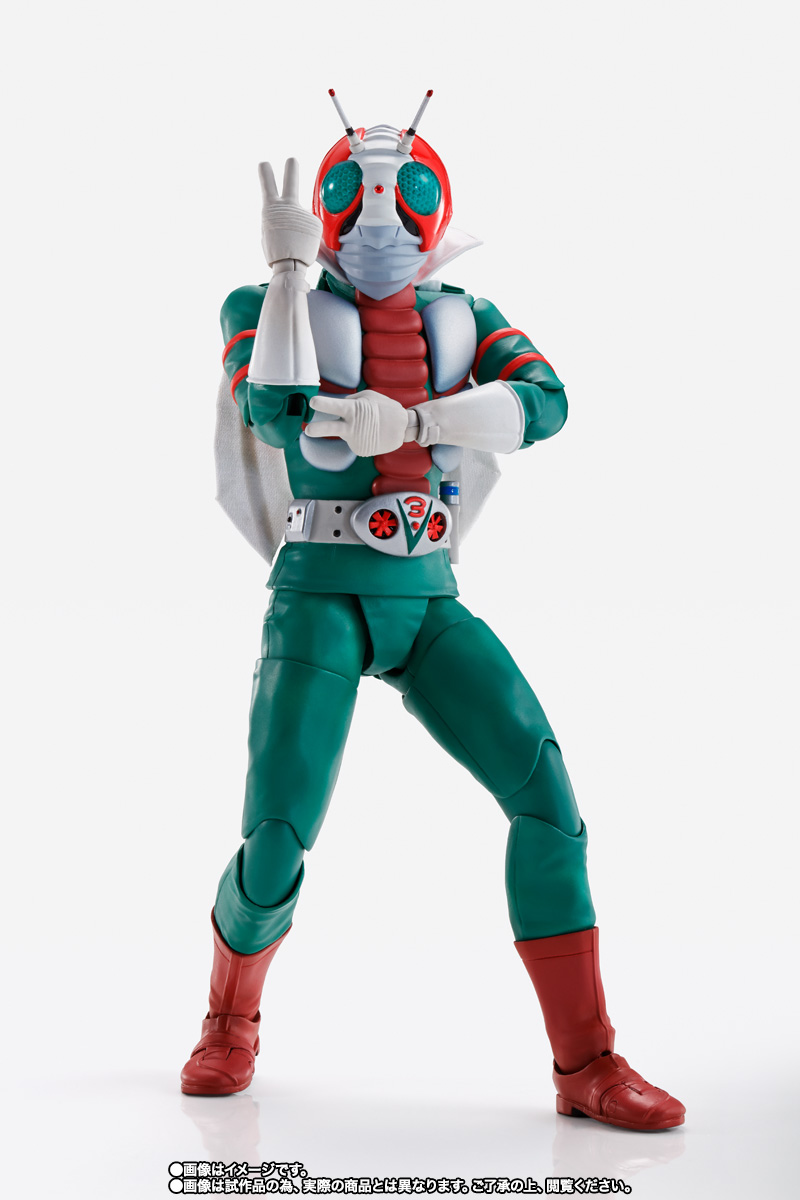 S.H.Figuarts（真骨彫製法） 仮面ライダーV3 | 魂ウェブ