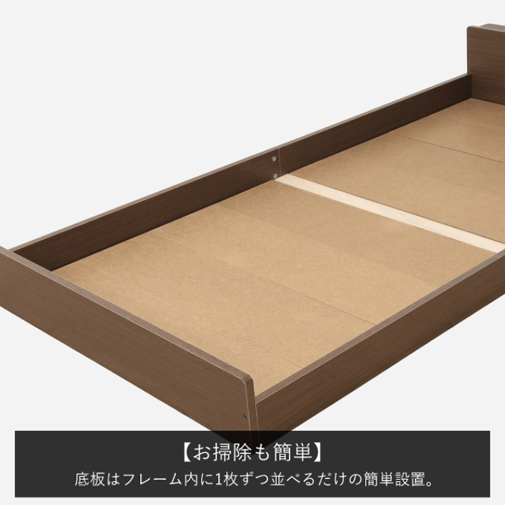 楽天市場】【本日ポイント5倍】フロアベッド ベッドフレーム シングル