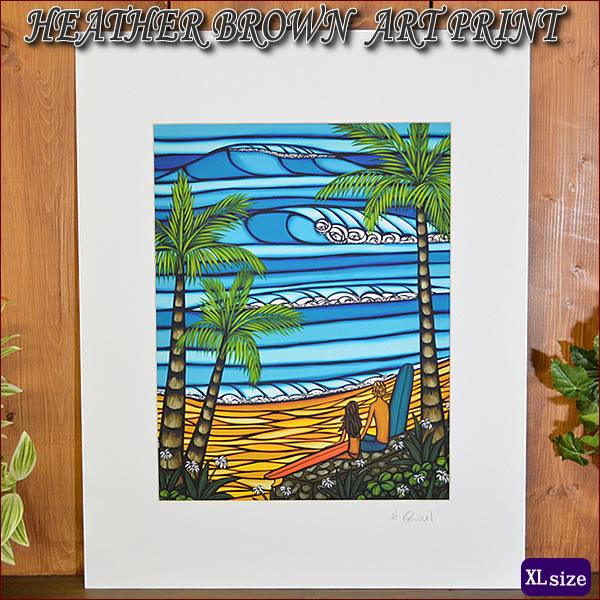 楽天市場】【ヘザーブラウン】【Heather Brown】ART PRINT XL Enjoying