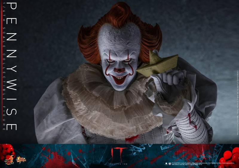 In Stock Hot Toys It Chapter Two Pennywise MMS555 1/6 Action