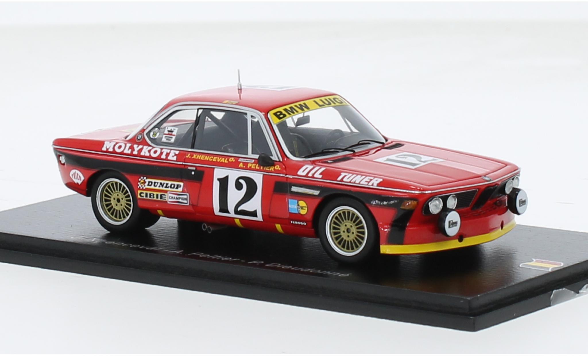 Diecast model cars Bmw 3.0 1/43 Spark CSL No.17 Marabout Racing