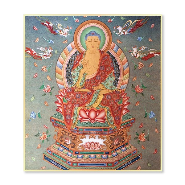 仏画色紙 釈迦如来 - 香老舗 高野山大師堂