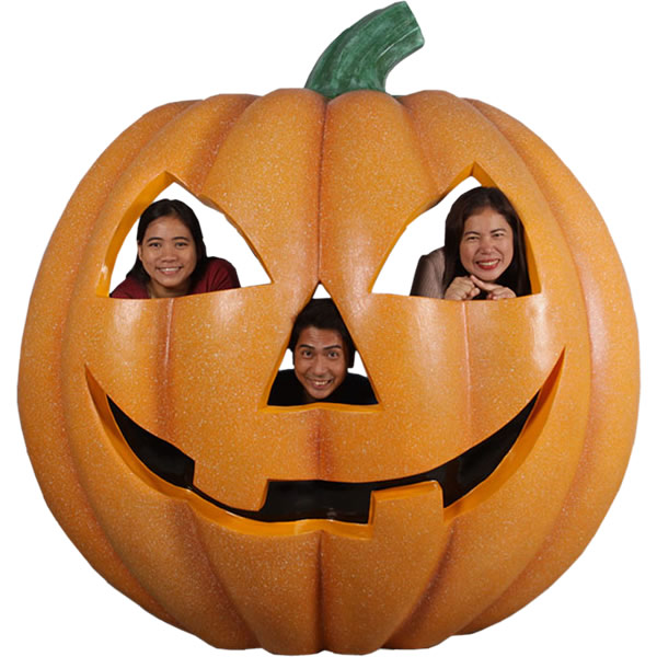 ハロウィンかぼちゃ フォトスポット Pumpkin- hoto-Op FRPアート
