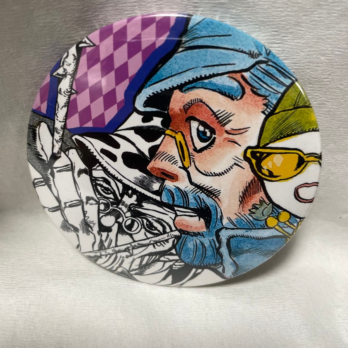 ジョジョの奇妙な冒険 ジョナサン・ジョースター 原画展 缶バッジ