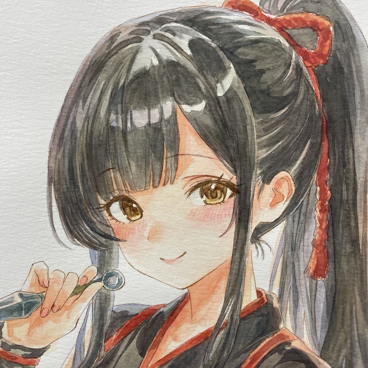Yahoo!オークション -「くノ一」(手描きイラスト) の落札相場・落札価格