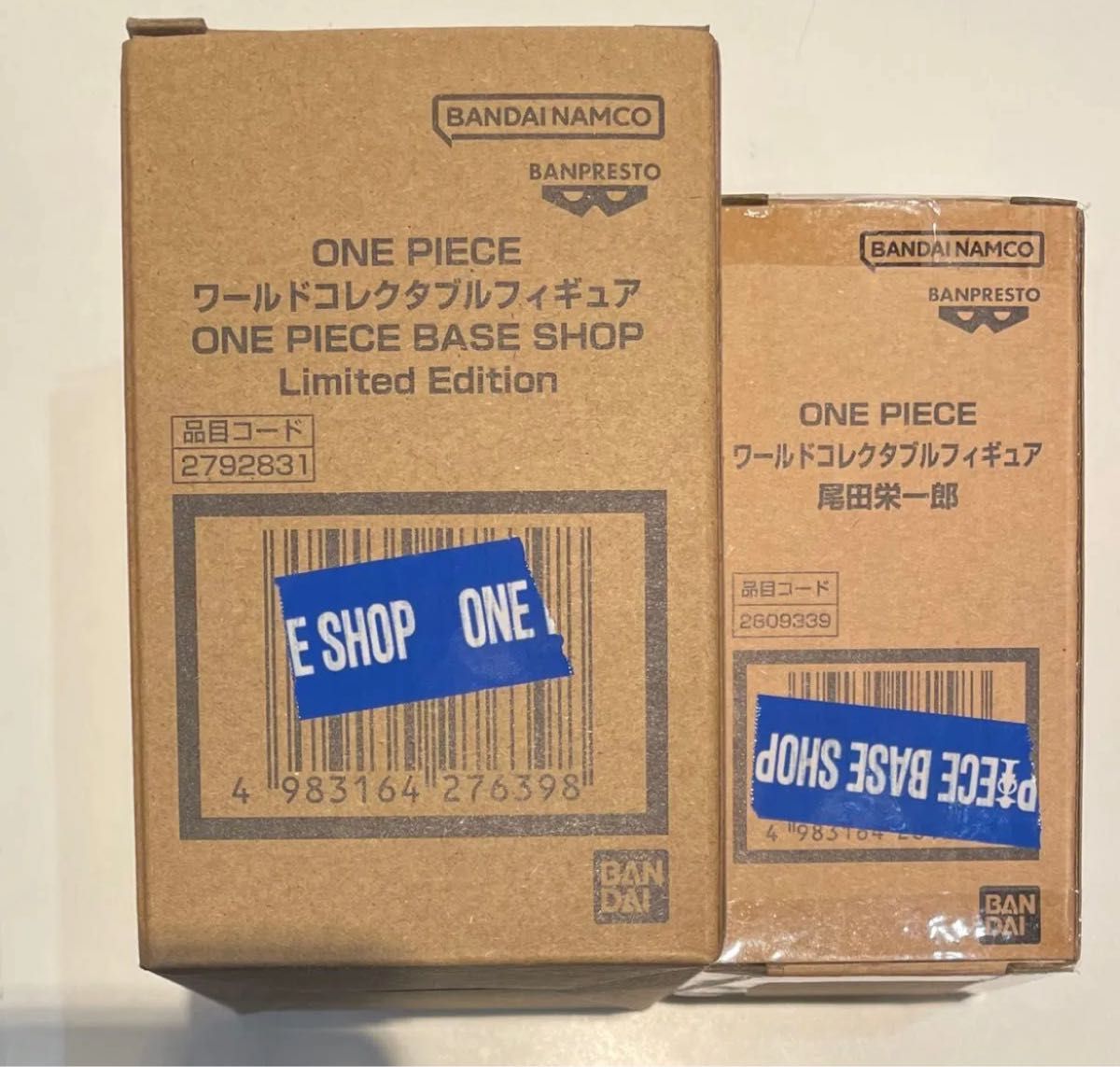 ONE PIECE BASE SHOP ワーコレ 2種類 フィギュア セット ワンピース