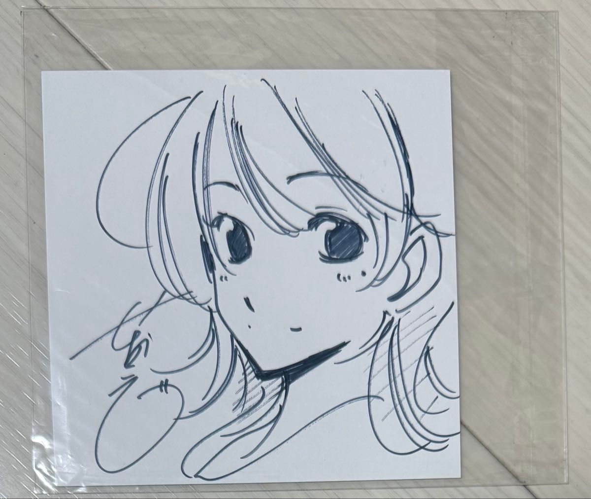 新品】穏やか貴族 レイ役 鳥海浩輔さん イラストサイン色紙｜Yahoo