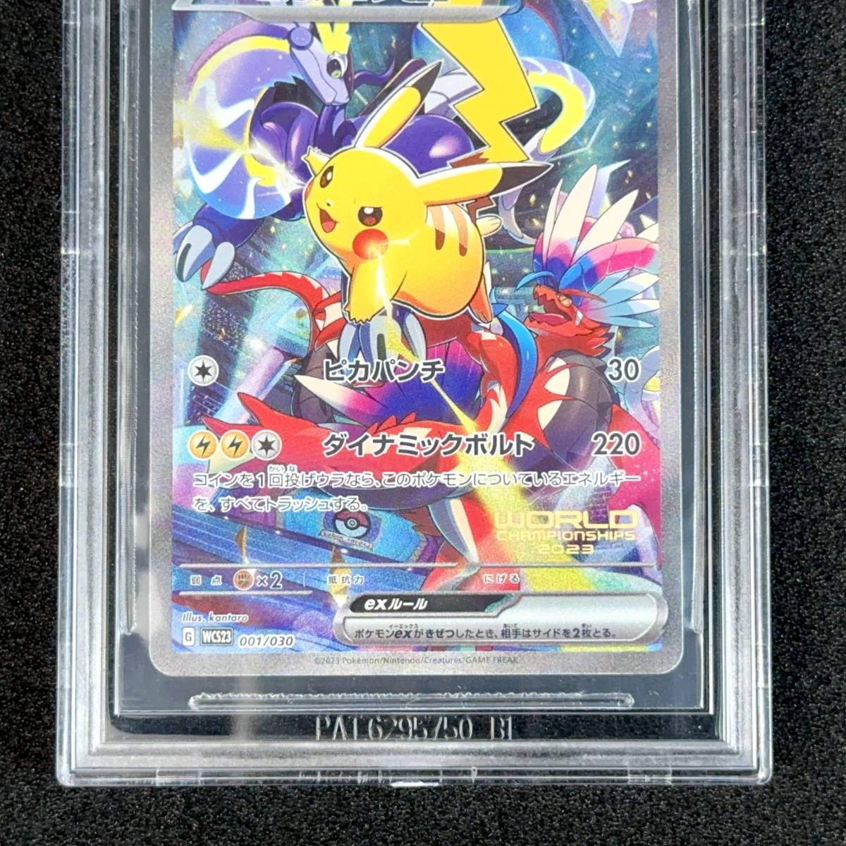 Yahoo!オークション - BGS9.5 ピカチュウ ex ポケモンワールドチャンピ