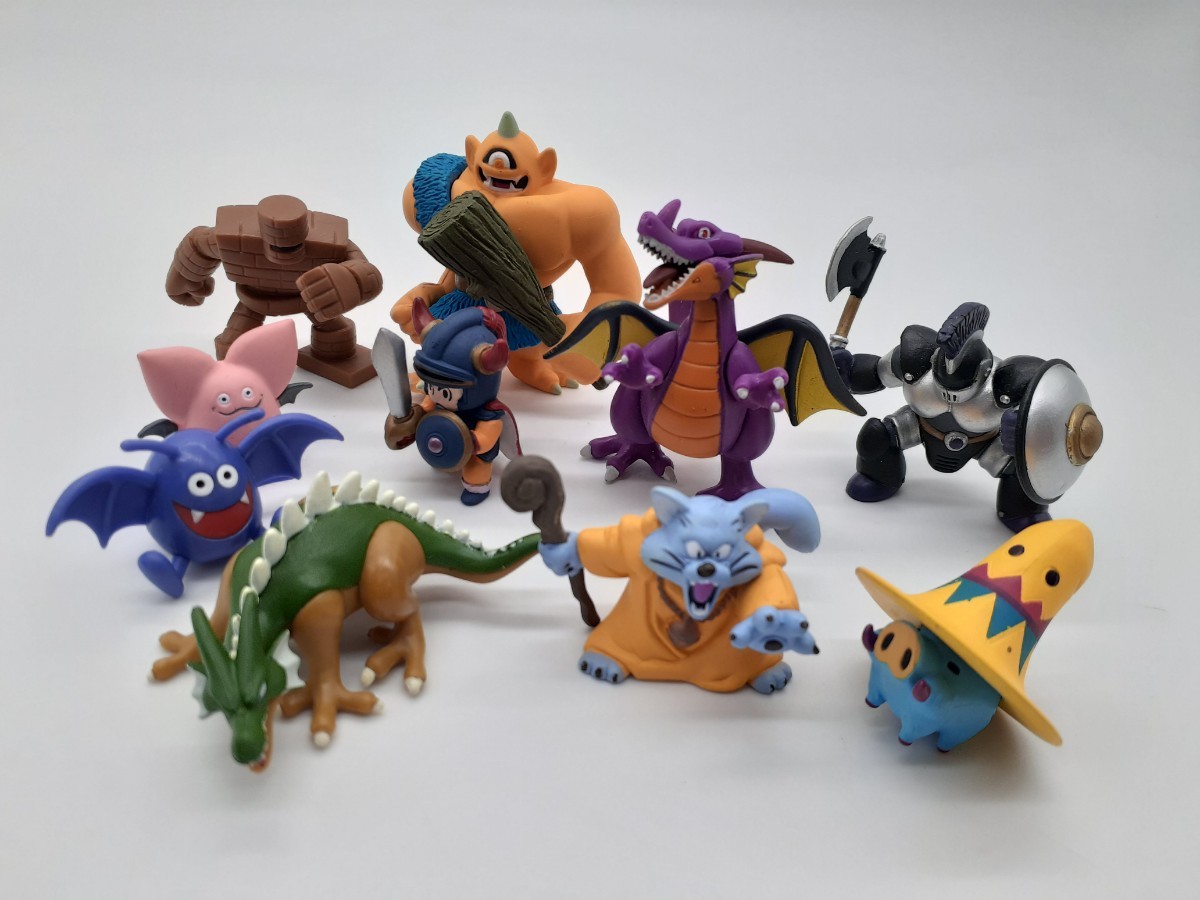 Yahoo!オークション - ドラゴンクエスト モンスター ミニフィギュア り