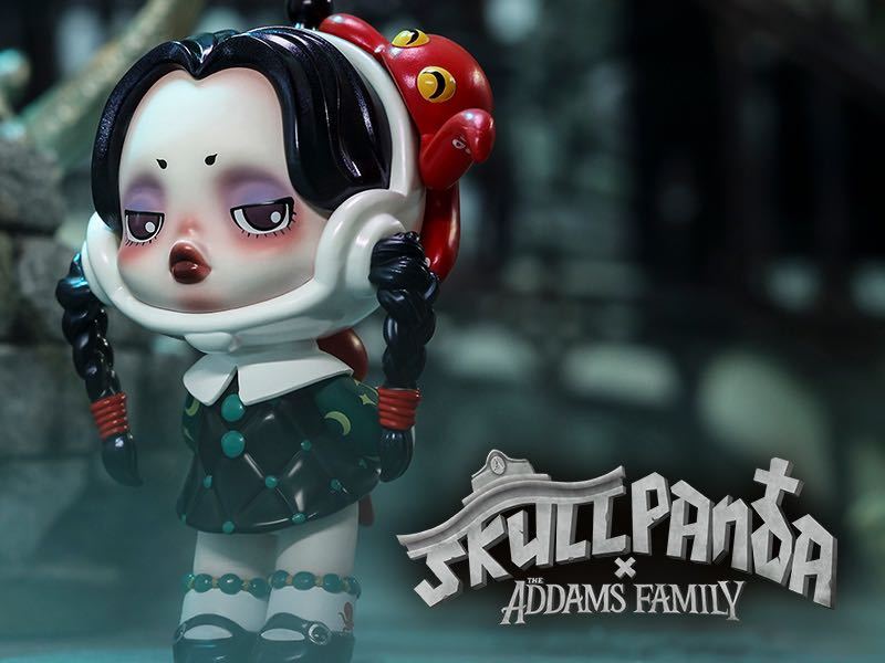 未開封】popmart SKULLPANDA × THE ADDAMS FAMILY シリーズ Quiet