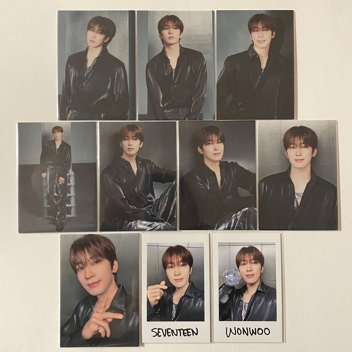 SEVENTEEN ウォヌ RIGHT HERE トレカ インスタントフォト 10枚 コンプ