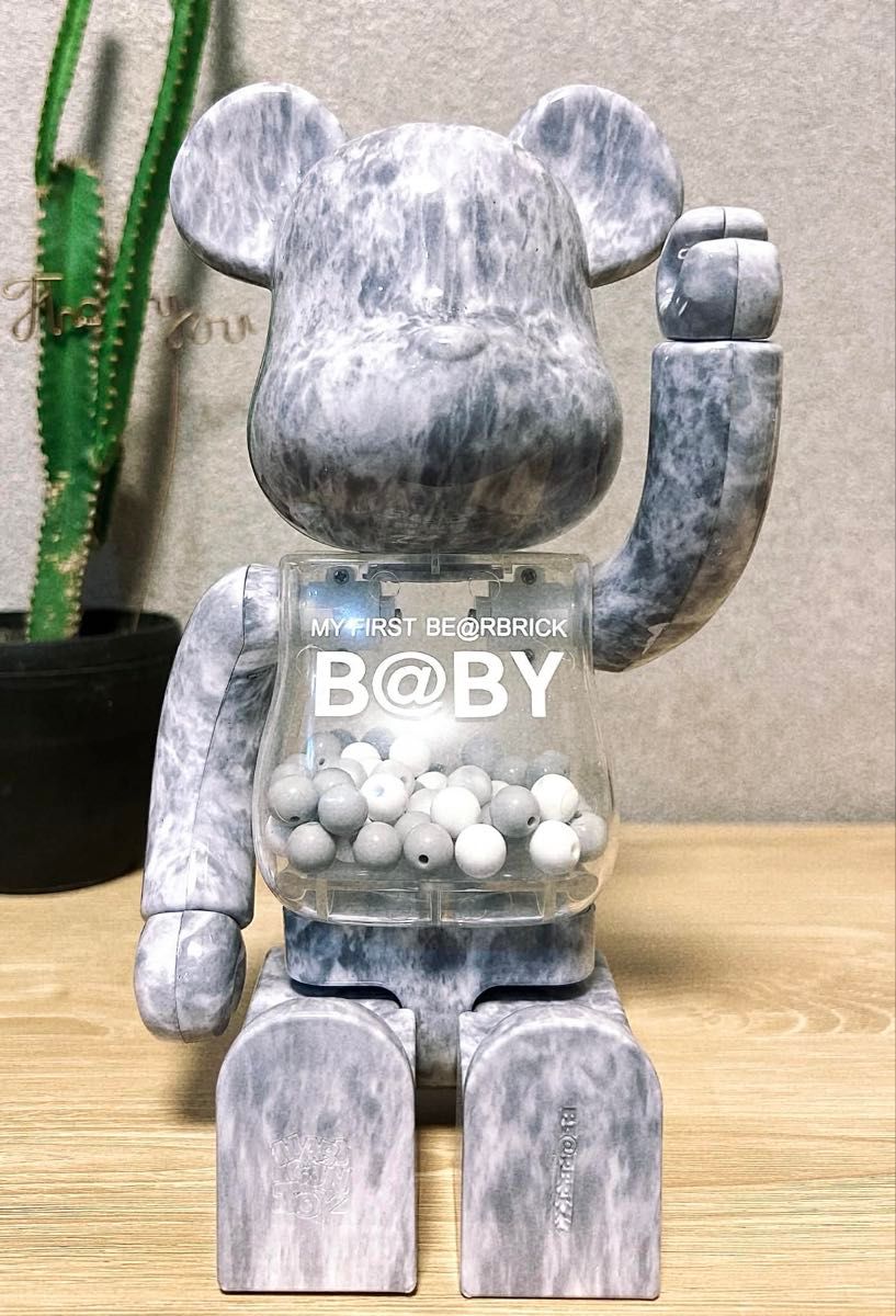 ベアブリック MY FIRST BABY マーブルグレー 400％｜Yahoo!フリマ（旧