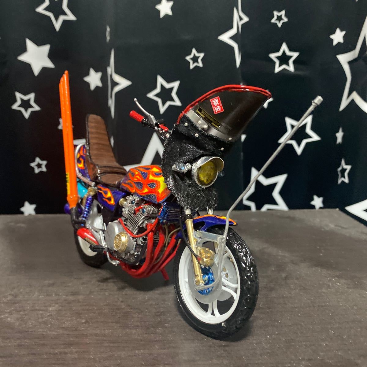 バイクプラモデル 族車 アオシマ1/12 Z1(ジャンク品) バイクプラモデル