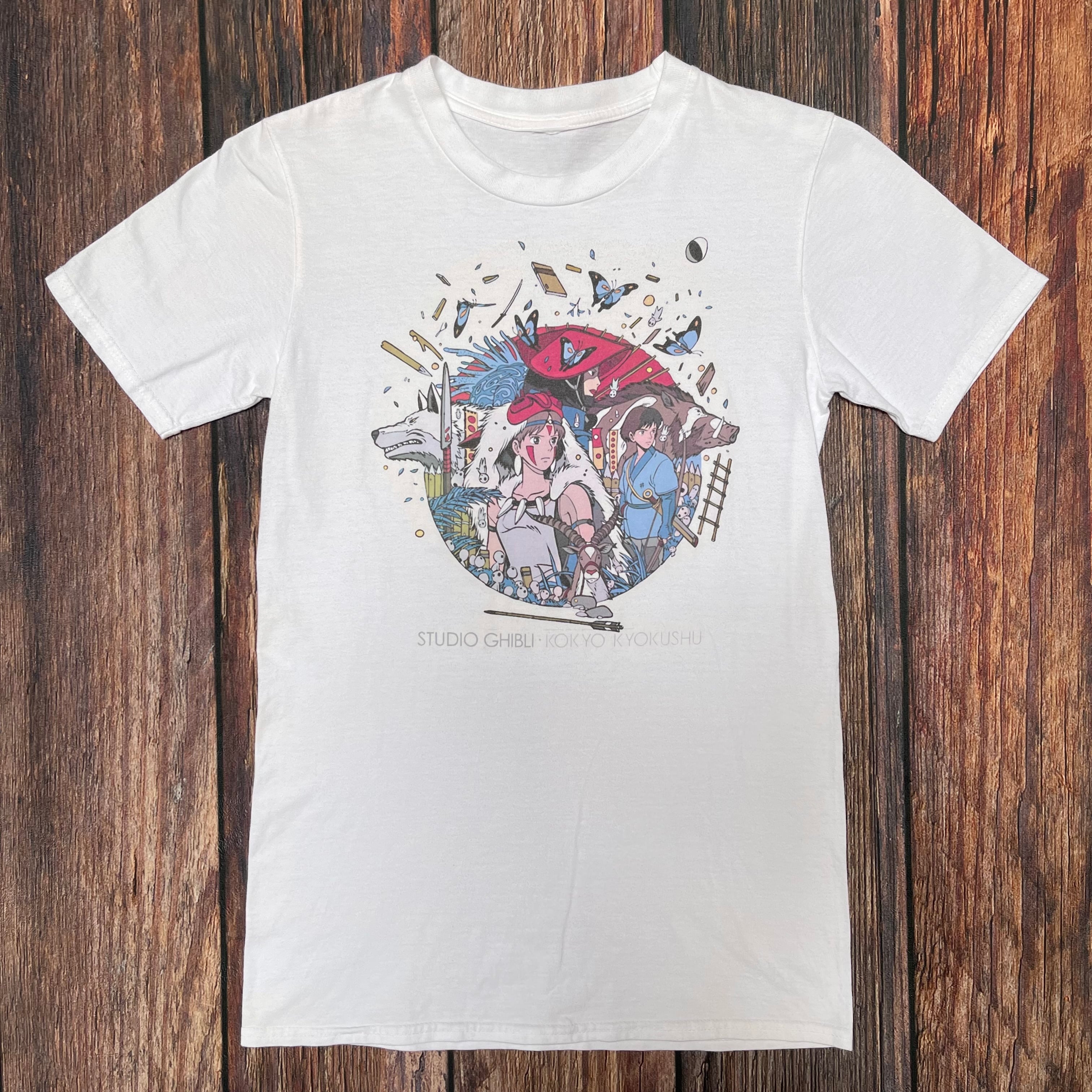 もののけ姫 ジブリ アニメ ムービーTシャツ | 古着屋DIGDIG