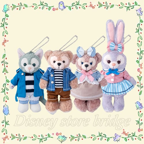 ぬいぐるみバッジ 4体セット ダッフィーたちのかくれんぼ 東京