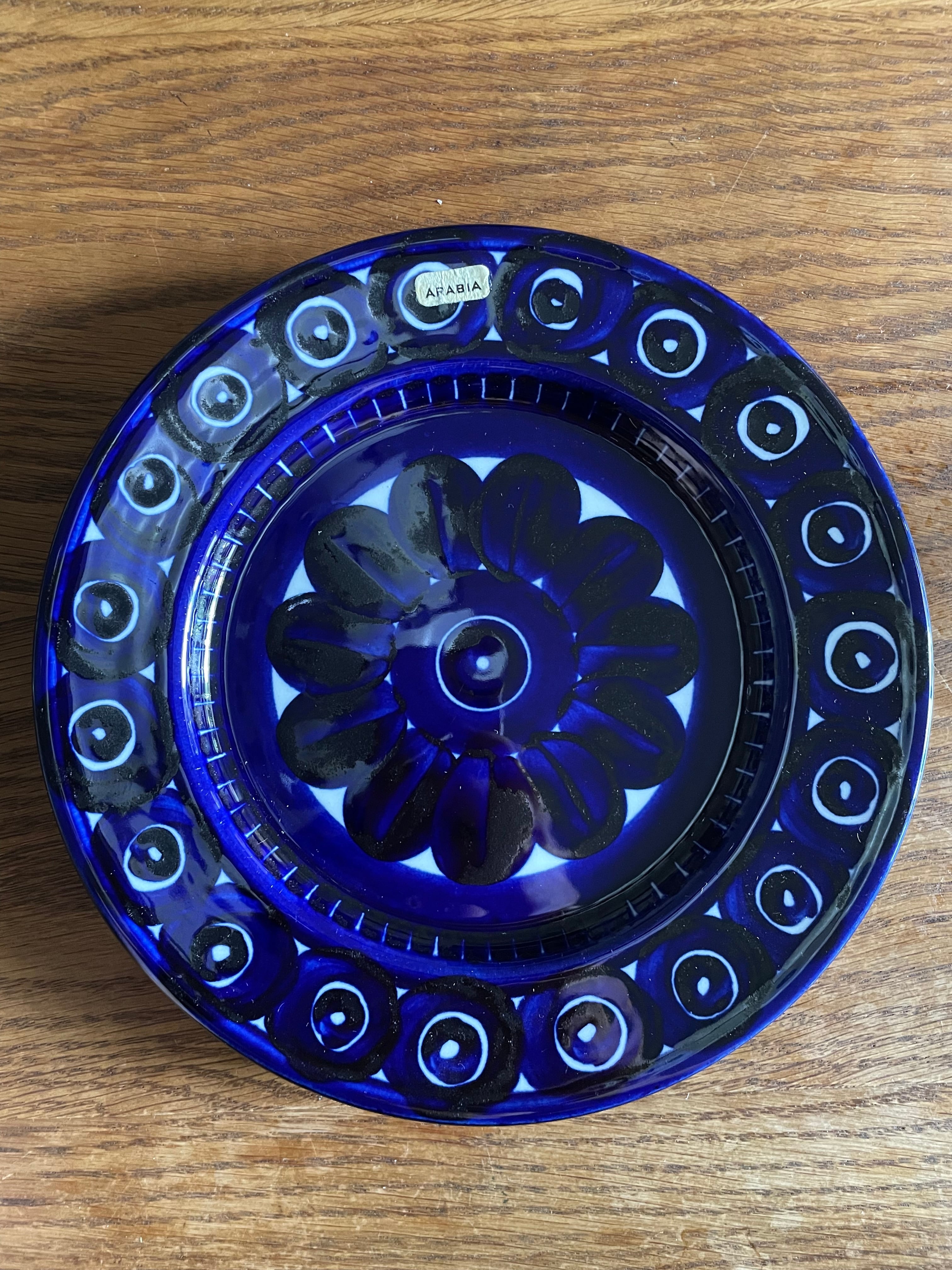 ARABIA Valencia (アラビア/バレンシア) プレート17cm【D】 | Fika