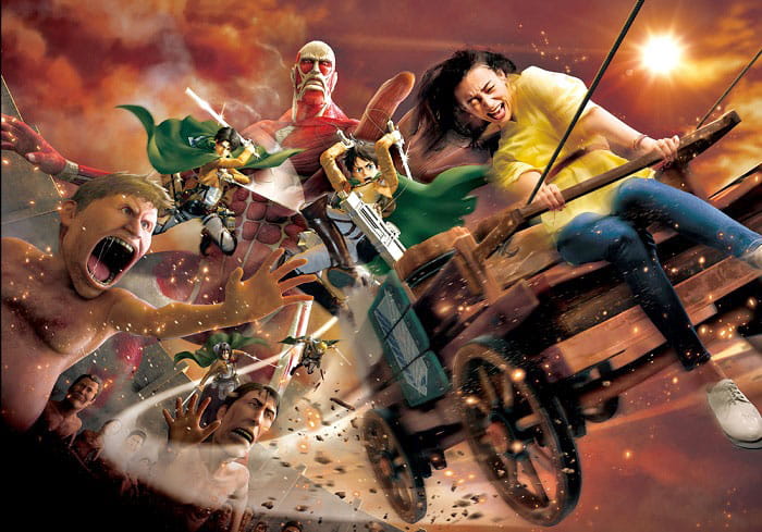 USJのクールジャパン2020「進撃の巨人」情報！XRライドやクロノイドも