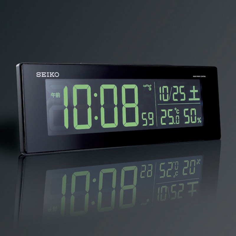 SEIKO セイコー アラーム付 デジタル電波置き時計 シリーズC3 DL305K