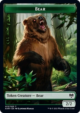 ONS)《熊トークン/Bear Token》[褒賞プログラム] | 日本最大級 MTG通販