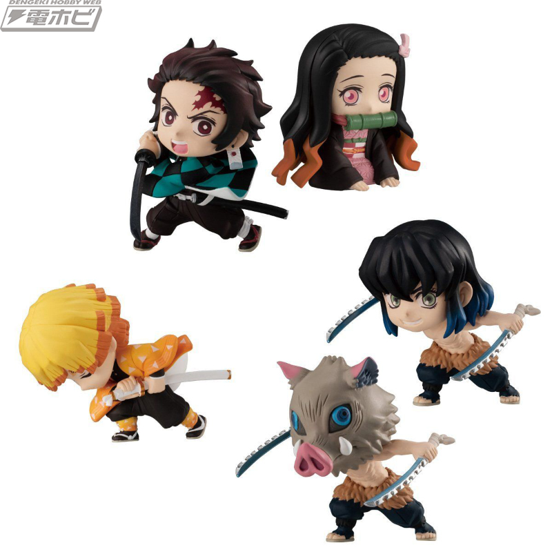 鬼滅の刃』炭治郎たちのデスクトップフィギュア「鬼滅の刃 ADVERGE