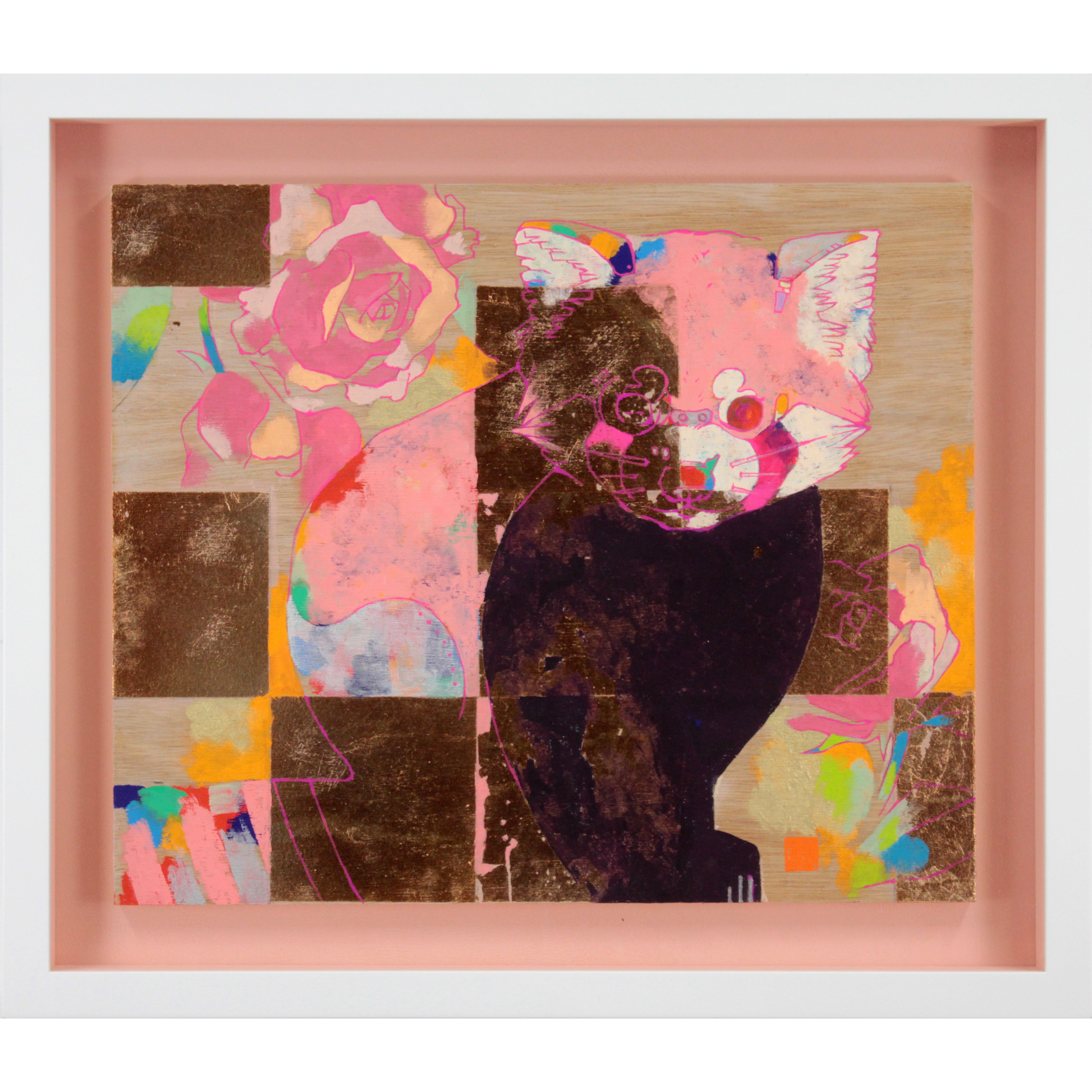 安岡亜蘭 『lesser』 アクリル画 - 北海道画廊