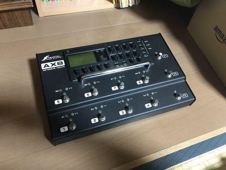 USED ​​FRACTAL AUDIO SYSTEMS AX8 AMP FX MODELER ELECTRIC GUITAR