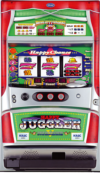 パチスロ実機 北電子 ハッピージャグラーV8