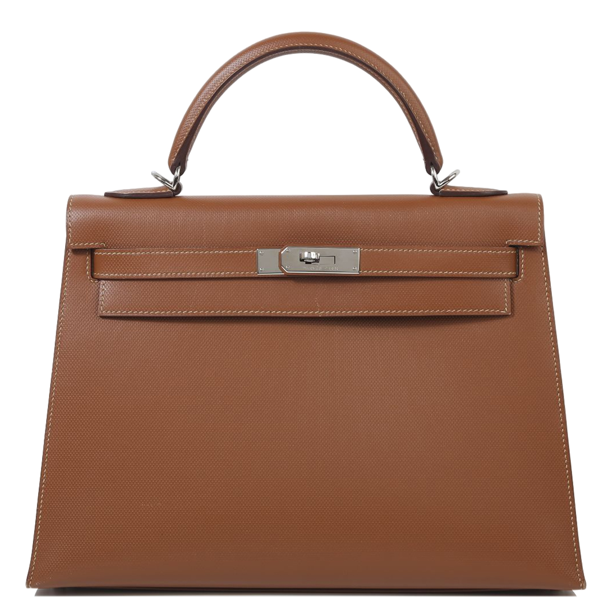 HERMÈS エルメス ケリー32 ブラウン オーストリッチ ボックスカーフ