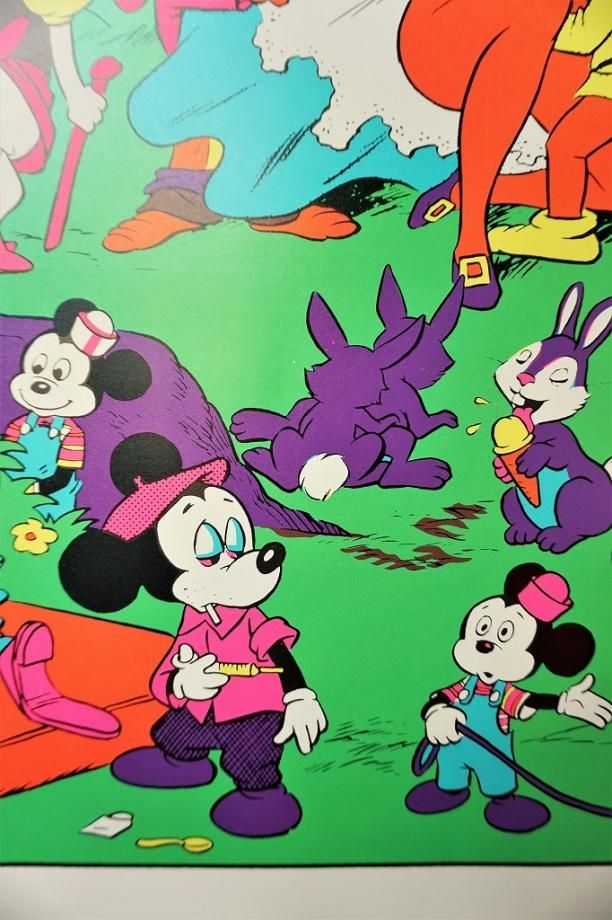 1960-70's ヴィンテージ The Disneyland Memorial Orgy 額入りポスター