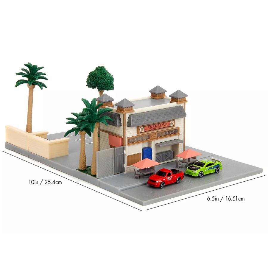 Jada JADA TOYS ナノ ワイルドスピード トレット マーケット ＆ カフェ