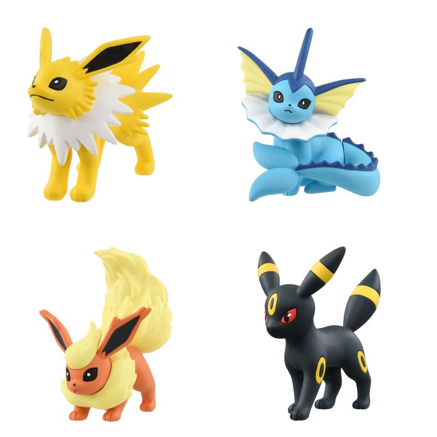 Pokemon（ポケモン） モンコレ ブイズ8種セット サンダース ブースター