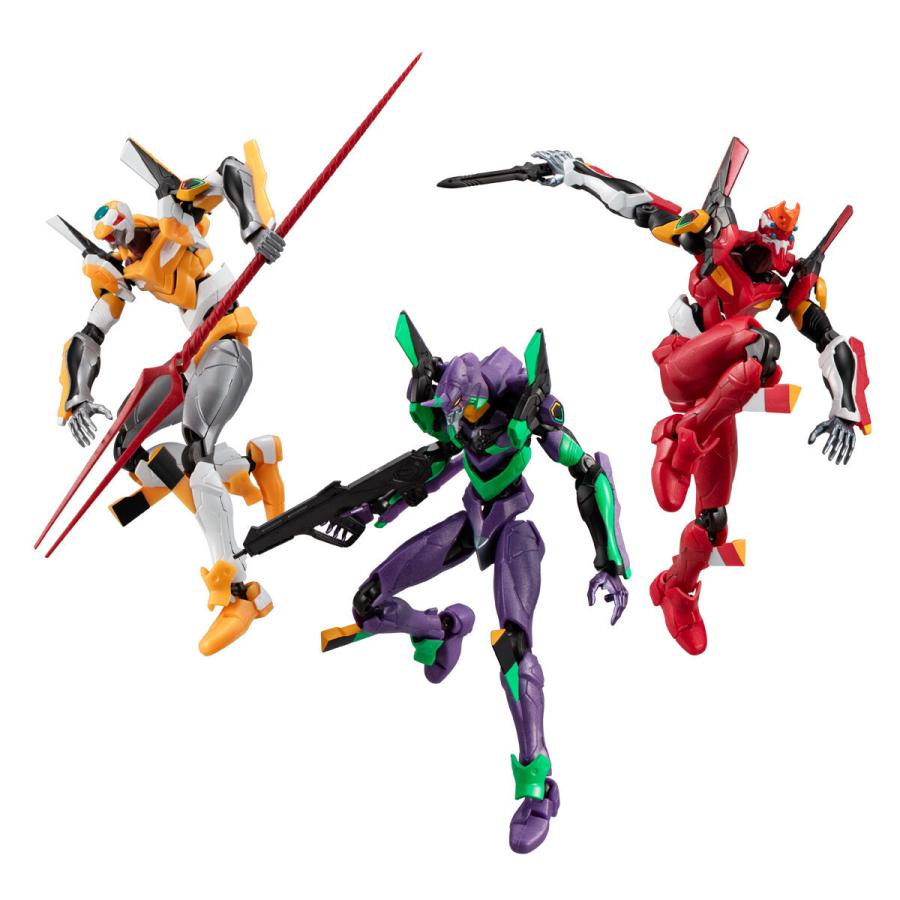 BOX〕バンダイ EVA-FRAME-DX：ヱヴァンゲリヲン新劇場版 3個入