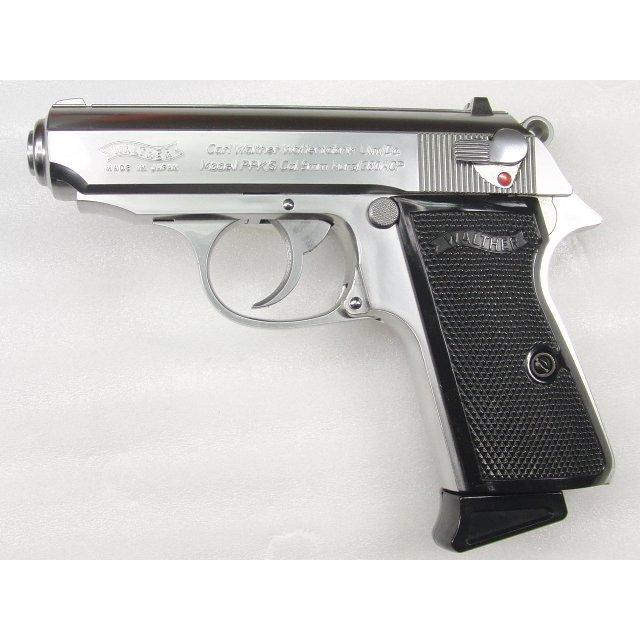 マルシン モデルガン組立キットワルサーPPK/S シルバーABS
