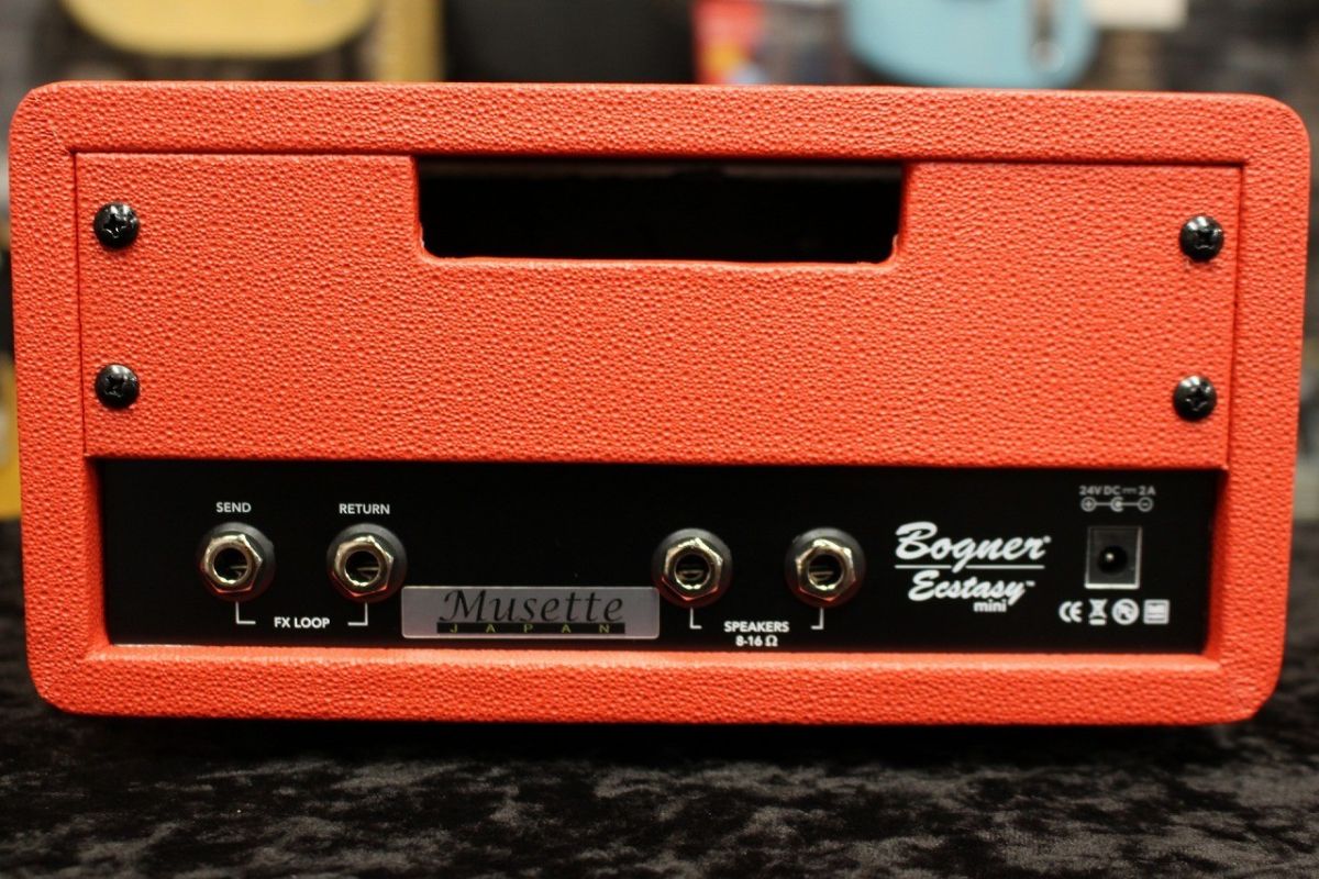 Bogner Ecstasy Mini Head Custom Color ～Red Tolex / Black Grill