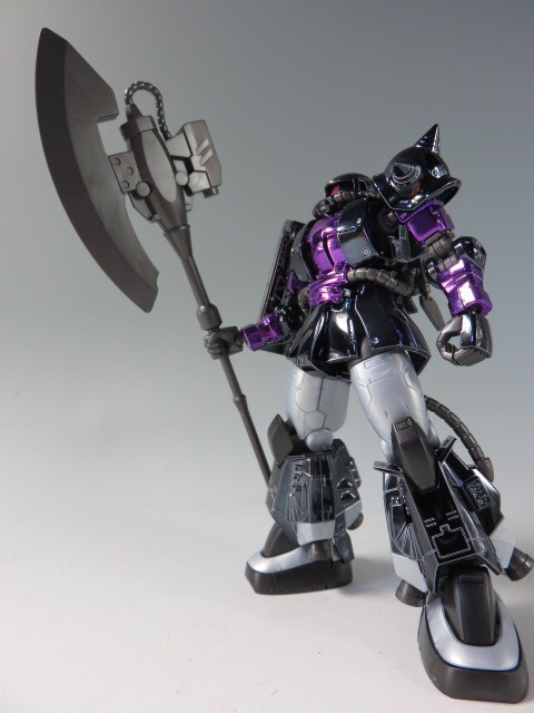 HG 高機動型ザクⅡ 黒い三連星メタリックVer. レビュー : デンデロの消失