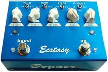 Amazon | Bogner Ecstasy Blue ギターエフェクター | ディストーション