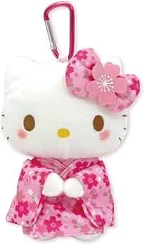 Amazon.co.jp: ナカジマコーポレーション ぬいぐるみエコバッグ 桜着物