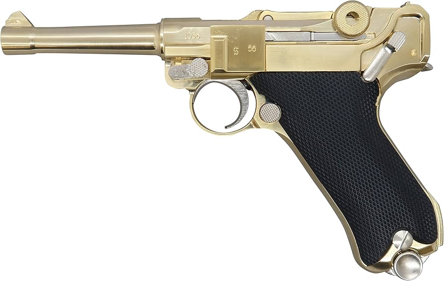 Amazon | マルシン ルガー P-08 4インチ パラベラム ブラックABS