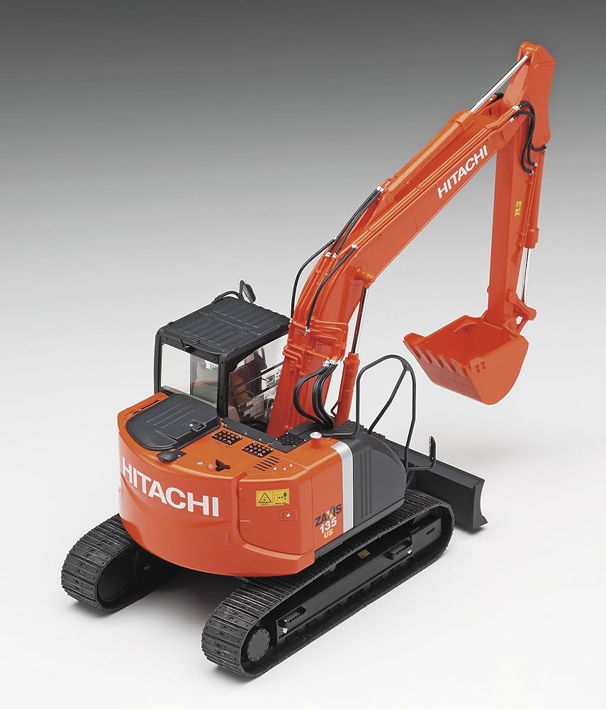 Amazon.com: Hasegawa HWM01 Hitachi 1:35 Excavator ZAXIS135US
