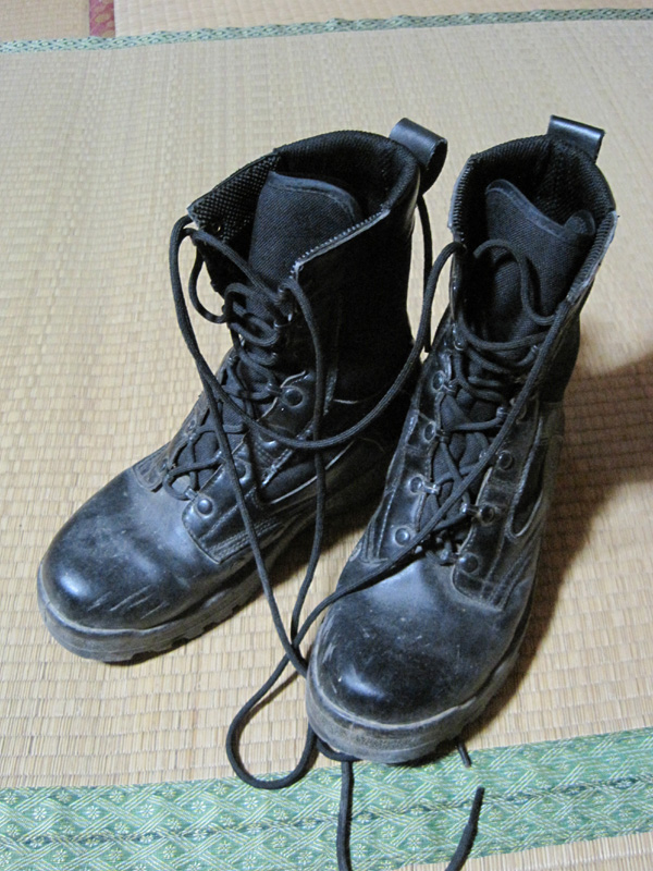 戦闘靴2型の同型民生品 ～ 走長靴 (戦人製・PX品)│ナナシノミコト
