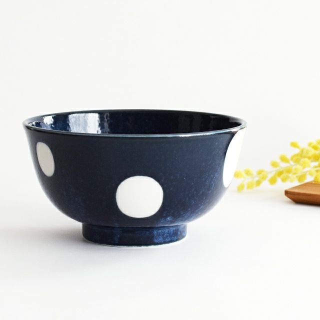 軽～い 窯変紺水玉 丼｜和食器通販｜織部 Online Store【公式】