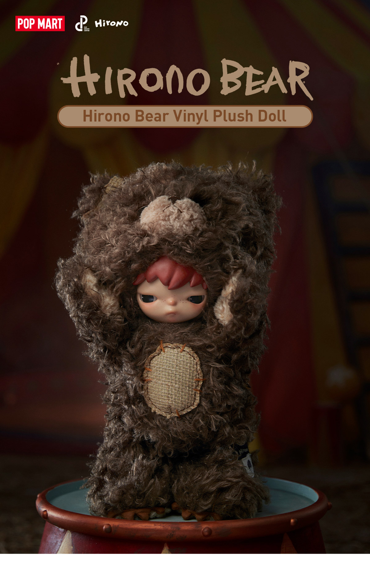 Hirono Bear Vinyl Plush Doll - POP MART (United States)