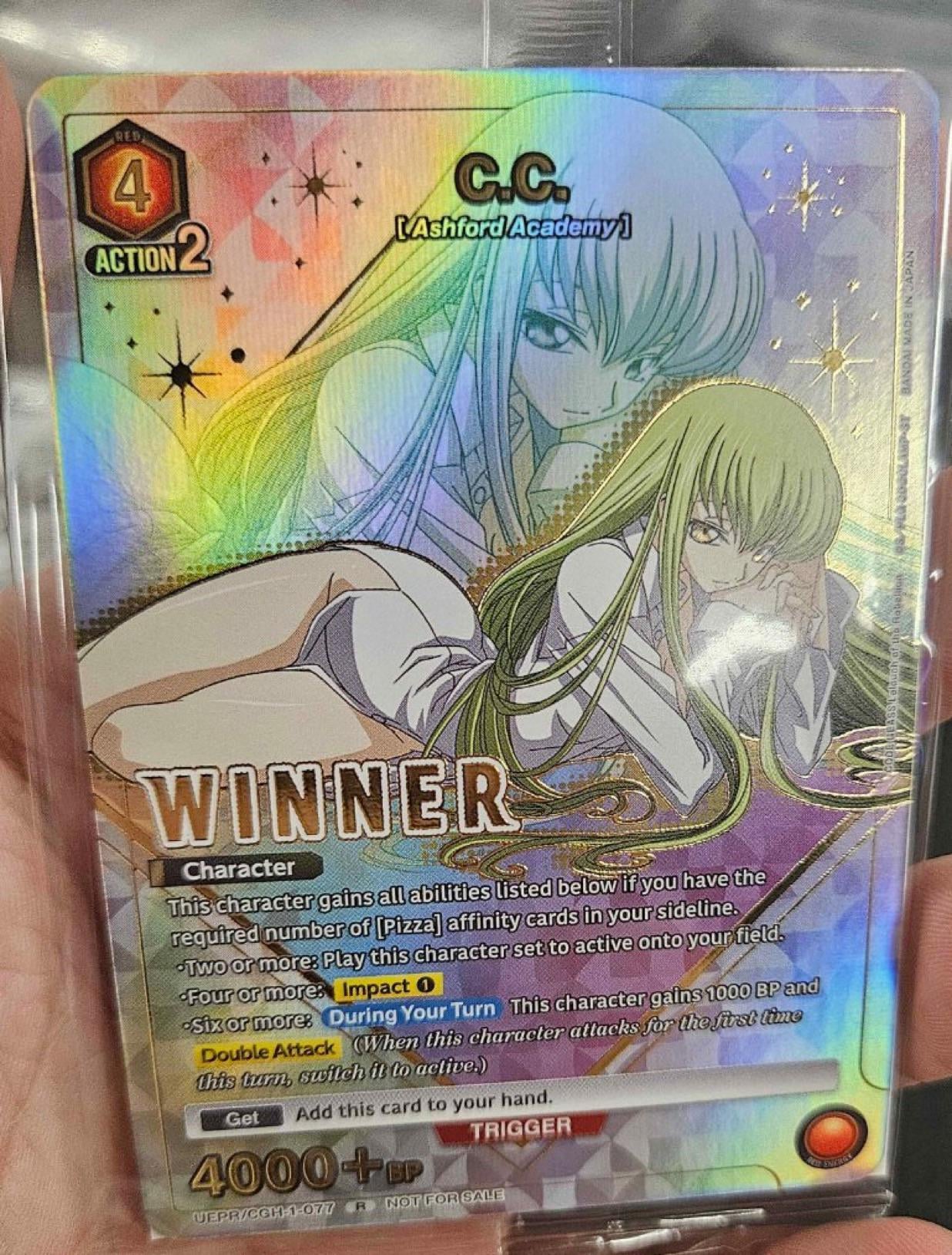 First look at CC lgs winner cards : r/Union_Arena_TCG