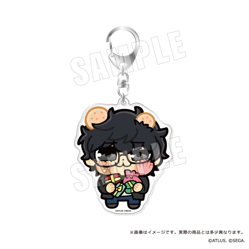 ペルソナ5 ザ・ロイヤル 主人公×ぶくぶ おおきめアクリルキーホルダー