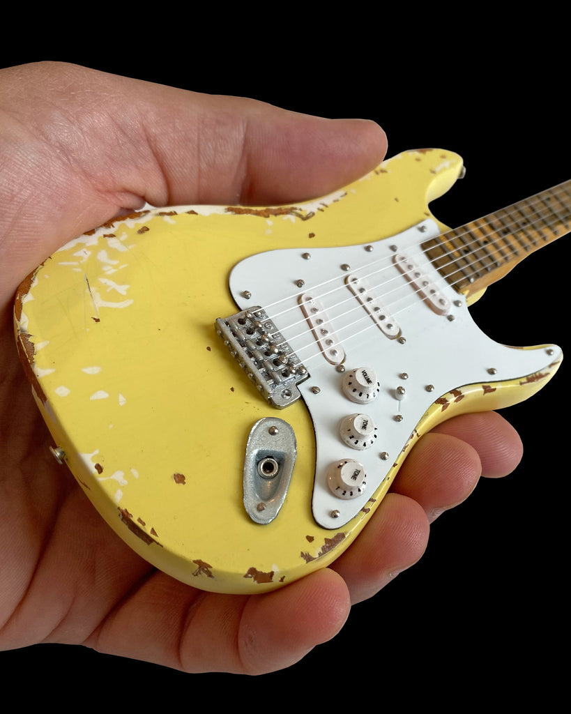 Yngwie Malmsteen Mini Fender™ Strat™ Heavily Worn Olympic White