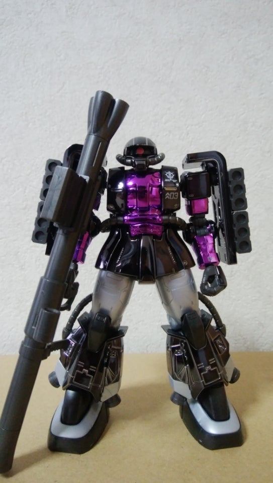 HG 1/144 ORIGIN版 高機動型ザクⅡ 黒い三連星メタリックVer レビュー