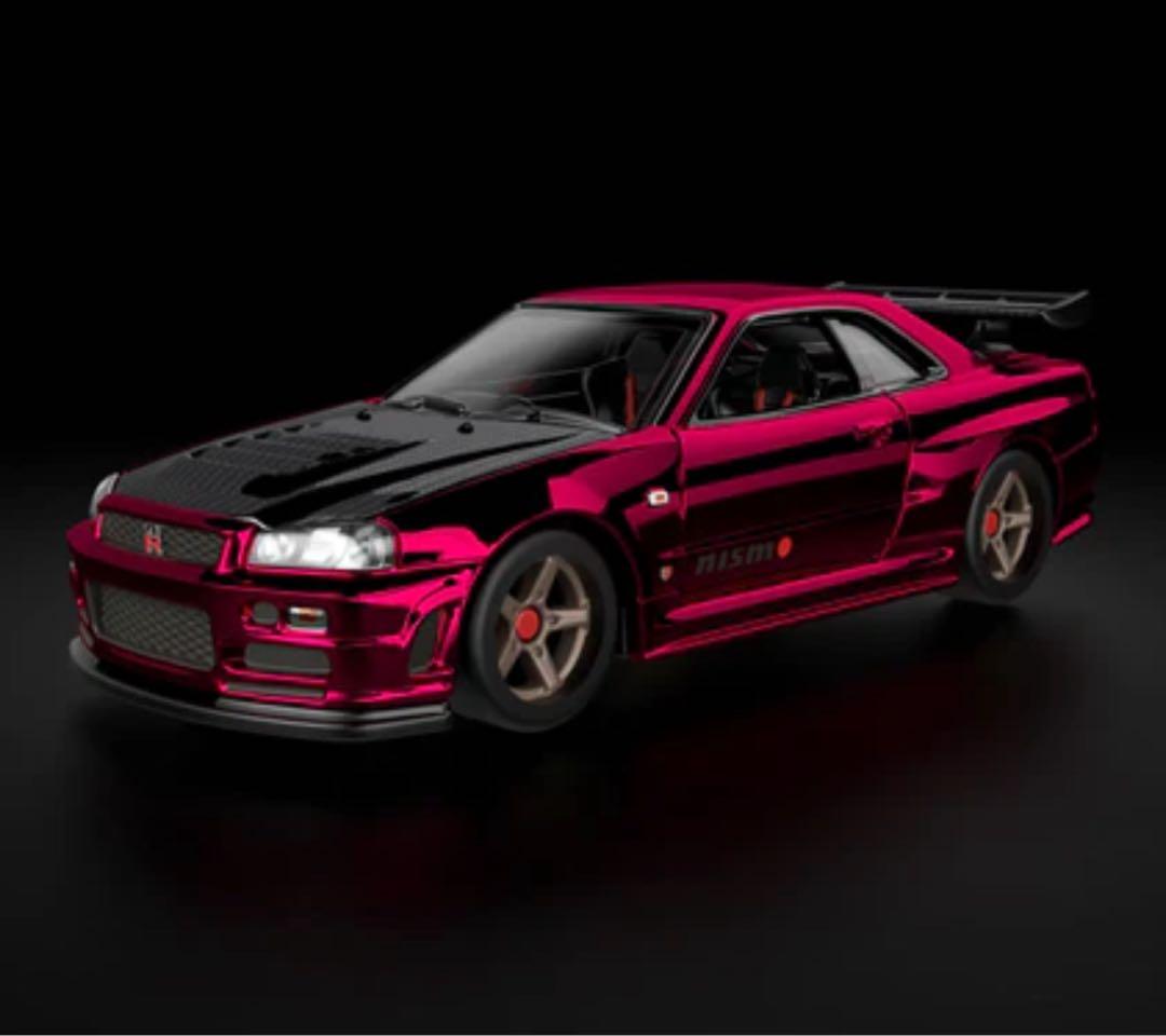 ホットウィール RLC 限定 NISSAN GTR R34 hotwheels Hot Wheels 2024 Red Line Club Nissan Skyline GT-R (R34) Purple