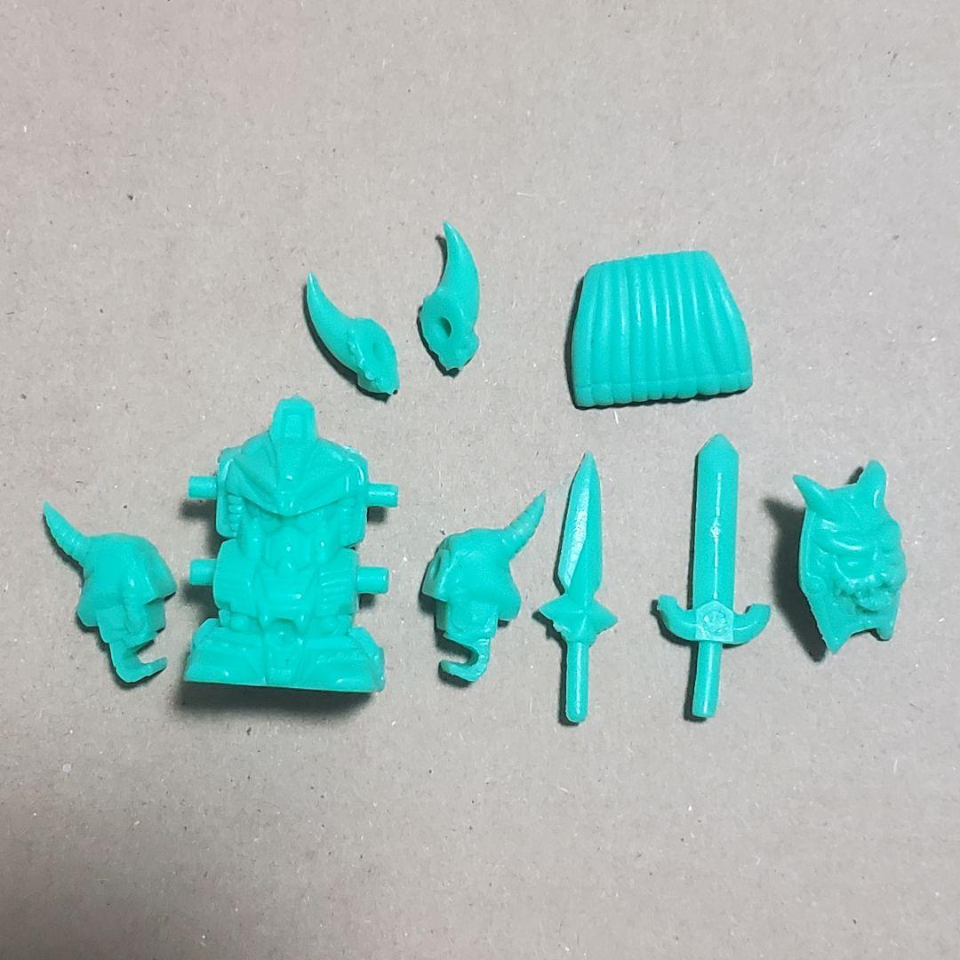ガン消し 纏め開封～洗浄日記 パーツの方が多いガン消し纏め SDガンダム